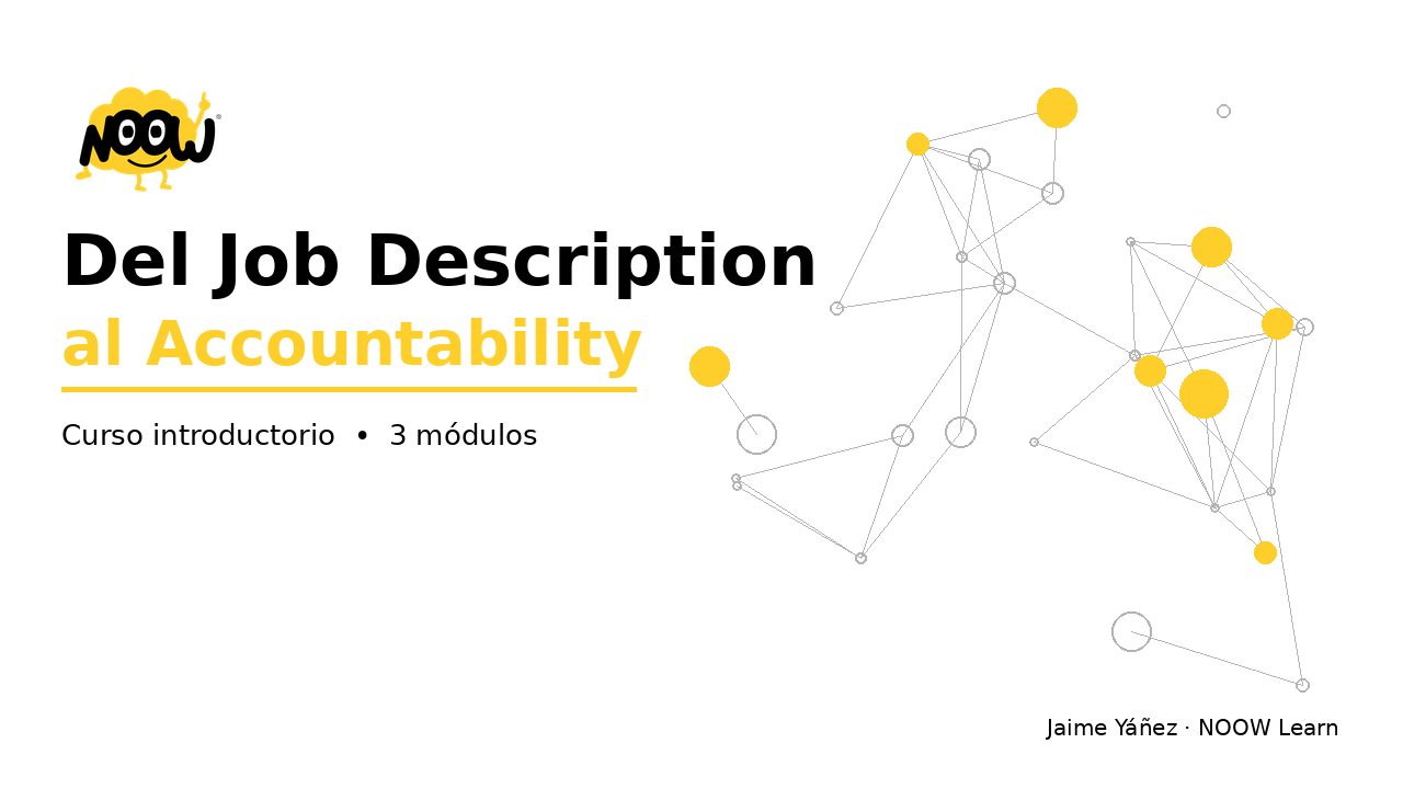 Del Job Description al Accountability
