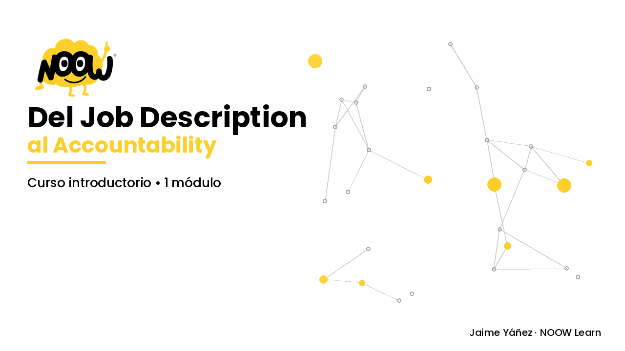 Del Job Description al Accountability